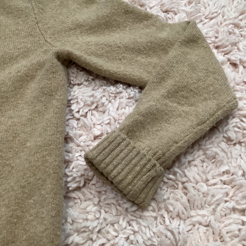 GoodThreads Camel/Tan Open Cardigan With Pockets - Picture 5 of 11